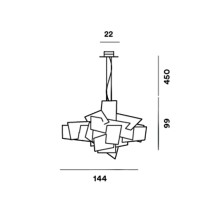 Foscarini Big Bang L Pendelleuchte - Agof Store