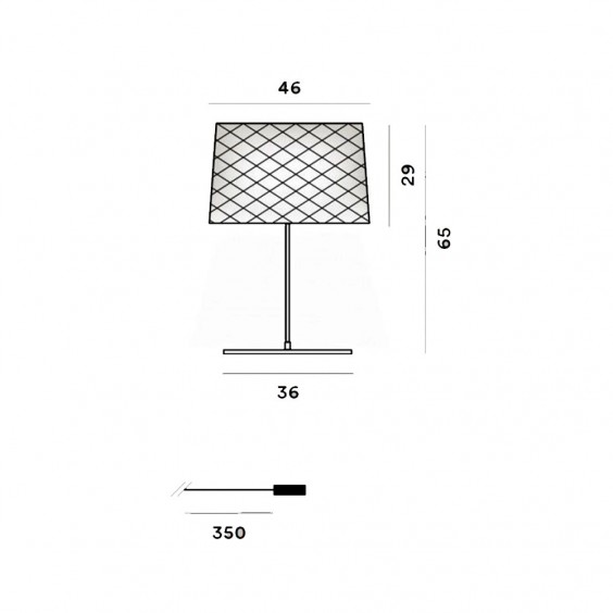 Foscarini Twiggy Grid XL outdoor table lamp - Agof Store