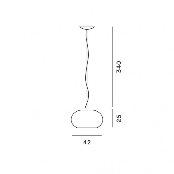 Buds 2 Lampada a sospensione Foscarini - Agof Store