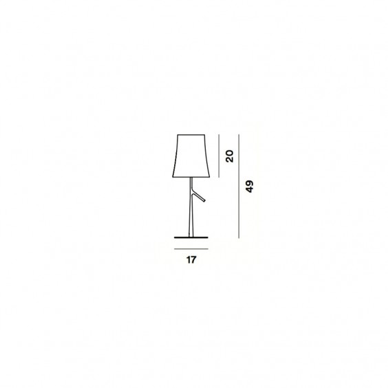Foscarini Birdie Led table lamp - Agof Store