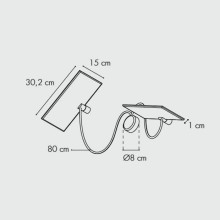 Icone Luce Giùup APB.2 Wandleuchte - Agof Store Icone Luce Giùup APB.2 Wandleuchte - Agof Store
