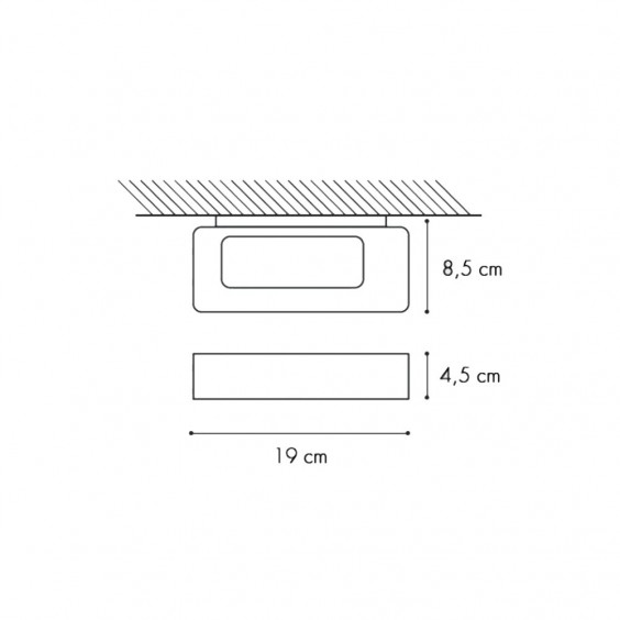 Icone Luce Lingotto wall lamp - Agof Store