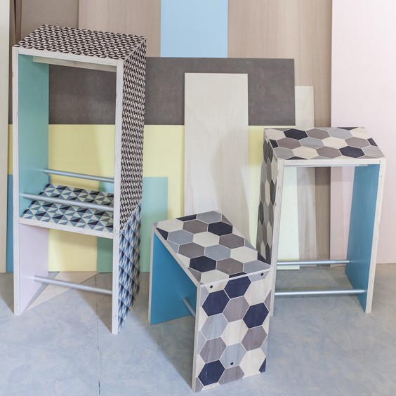 Nordico Verace large sgabello Covo - Agof Store