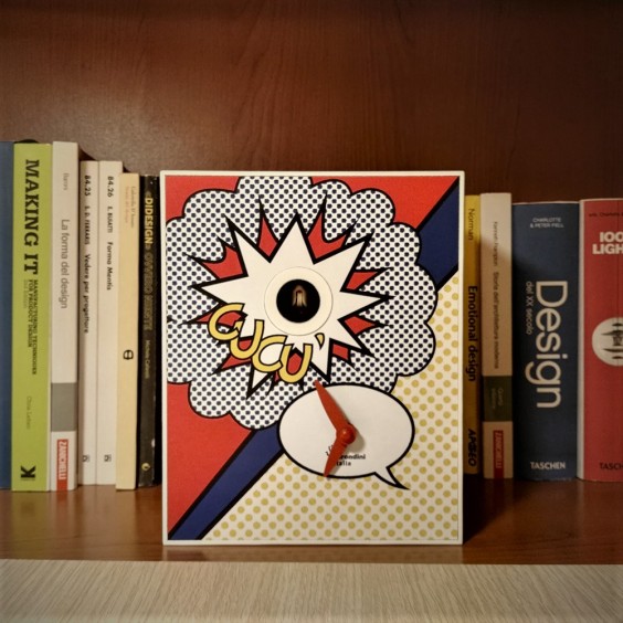 Pirondini D'Apres Roy Lichtenstein Kuckucksuhr - Agof Store