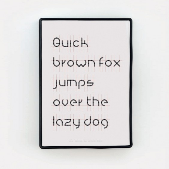 Danese Milano The Alphabet Sterigraphischer Druck - Agof Store