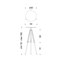 Danese Milano Trespolino Tisch - Agof Store