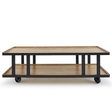 Atipico Hutch Coffee Table Bookcase - Agof Store