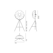 Pallucco Fortuny Petite Floor Lamp - Agof Store