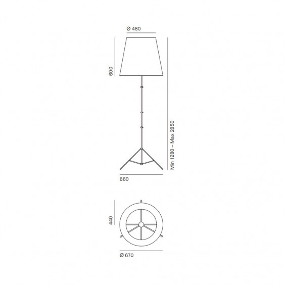 Pallucco Gilda Floor Lamp - Agof Store