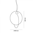 Flos Overlap S2 lampada a sospensione - Agof Store