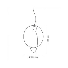 Flos Overlap S1 lampada a sospensione - Agof Store