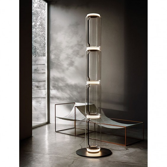 Flos Noctambule 4 Low Cylinders Small Base Stehleuchte - Agof Store