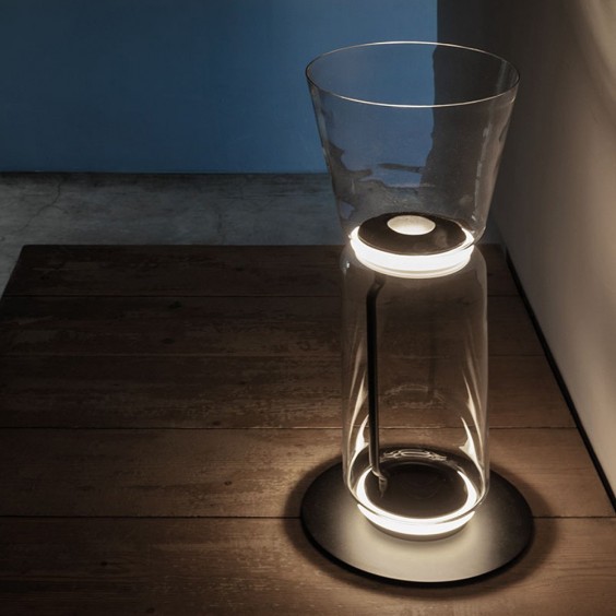 Flos Noctambule 2 High Cylinder & Cone Small Base lampada da terra - Agof Store
