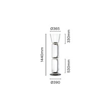 Flos Noctambule 2 High Cylinder & Cone Small Base Stehleuchte - Agof Store
