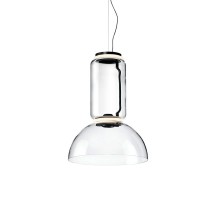 Flos Noctambule 1 Low Cylinder & Bowl pendant lamp - Agof Store Flos Noctambule 1 Low Cylinder & Bowl pendant lamp - Agof Store