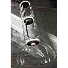 Flos Noctambule 1 Low Cylinder & Bowl pendant lamp - Agof Store Flos Noctambule 1 Low Cylinder & Bowl pendant lamp - Agof Store