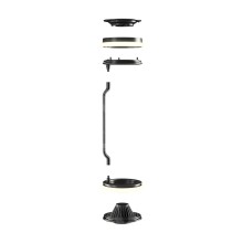 Flos Noctambule 1 Low Cylinder & Bowl pendant lamp - Agof Store Flos Noctambule 1 Low Cylinder & Bowl pendant lamp - Agof Store