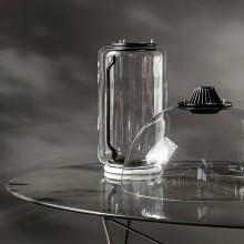 Flos Noctambule 1 Low Cylinder & Bowl pendant lamp - Agof Store Flos Noctambule 1 Low Cylinder & Bowl pendant lamp - Agof Store