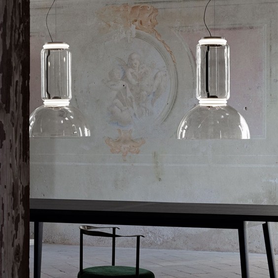 Flos Noctambule 4 Low Cylinders & Bow pendant lamp - Agof Store