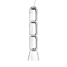 Flos Noctambule 3 Low Cylinders & Cone pendant lamp - Agof Store Flos Noctambule 3 Low Cylinders & Cone pendant lamp - Agof Store