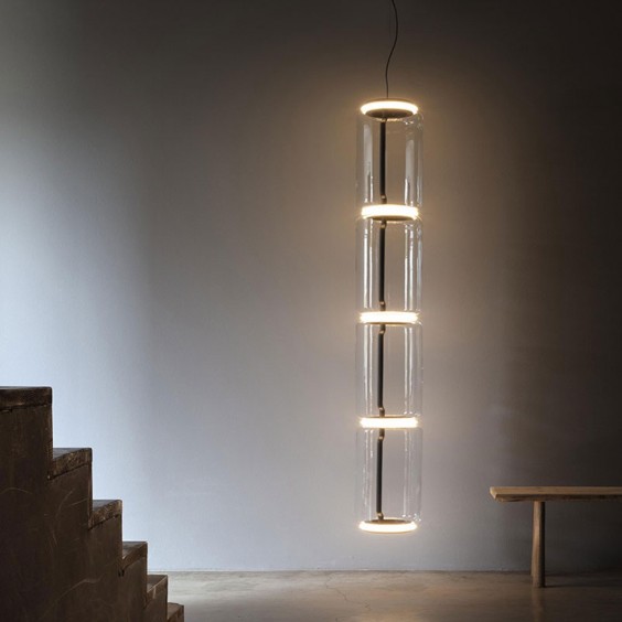Flos Noctambule 5 Low Cylinders pendant lamp - Agof Store