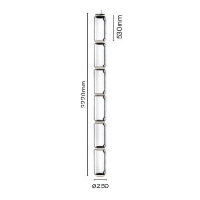 Flos Noctambule 6 High Cylinders Pendelleuchte - Agof Store