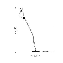 Ingo Maurer I ricchi poveri Bzzzz table lamp - Agof Store