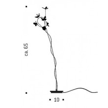 Ingo Maurer I ricchi poveri Five Butterflies table lamp - Agof Store