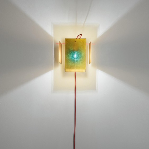 Ingo Maurer 24 Karat Blau wall lamp - Agof Store