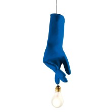 Blue Luzy Lampada a sospensione Ingo Maurer - Agof Store Blue Luzy Lampada a sospensione Ingo Maurer - Agof Store