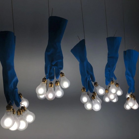 Luzy Take Five Lampada a sospensione Ingo Maurer - Agof Store
