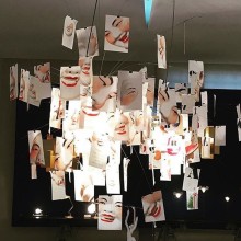 Zettel'z 5 Laughing Buddha Lampada a sospensione Ingo Maurer - Agof Store