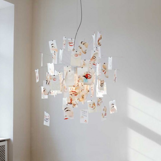 Ingo Maurer Zettel'z 5 Laughing Buddha pendant lamp - Agof Store