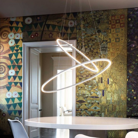 Nemo Ellisse Double Mega pendant lamp - Agof Store