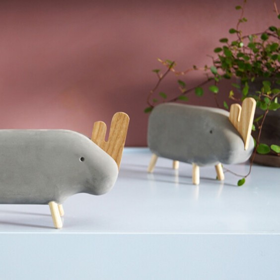 KORRIDOR Concrete Rhino | Decorative Object | Agof Store
