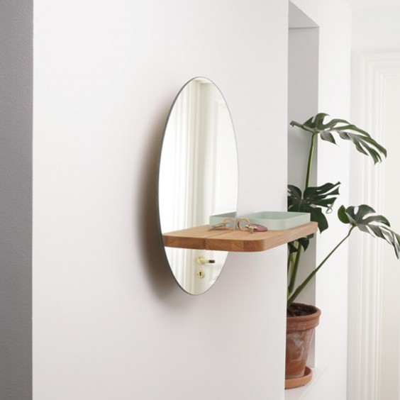 KORRIDOR Moi Mirror | Specchio Con Mensola | Agof Store