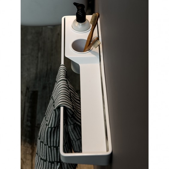 Ever Life Design Brunt towel holder with shelf - Agof Store