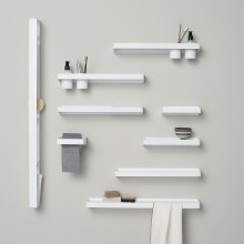 Ever Life Design Brunt Towel Holder With Ledge - Agof Store