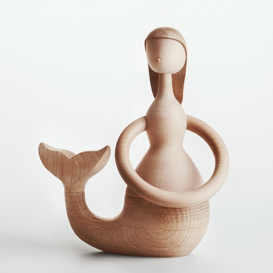 Architectmade Mermaid Wooden Figurine - Agof Store