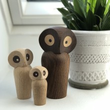 Architectmade Owl Wooden Figurine - Agof Store