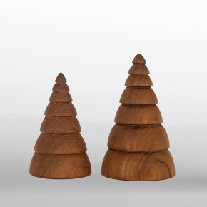 Architectmade Jul Teak Wood Decorative Object - Agof Store