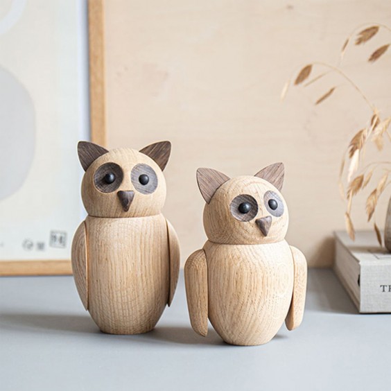 Architectmade Bubo Wooden Figurine - Agof Store
