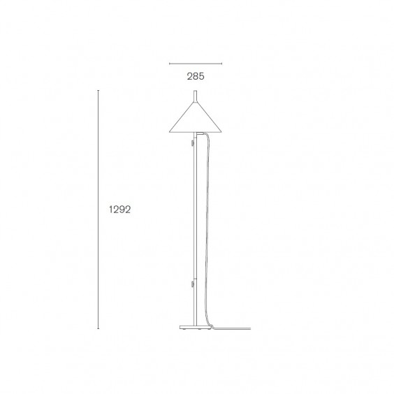 Wästberg w132 Nendo cone f1 floor lamp - Agof Store