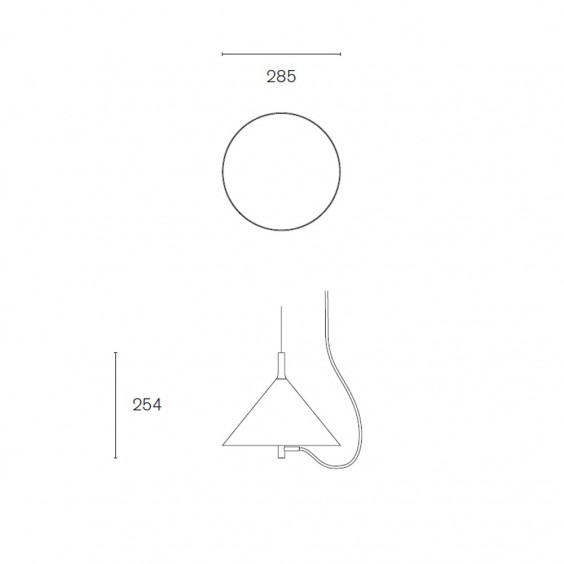Wästberg w132 Nendo cone s1 pendant lamp - Agof Store