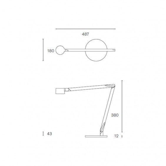 Wästberg w127 Winkel b2 table lamp - Agof Store