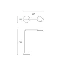 Wästberg w102 Chipperfield b Tischleuchte - Agof Store