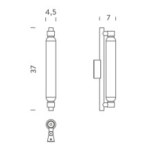La Roche Lampada da parete Nemo - Agof Store