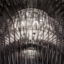 Aria black fade Lampada a sospensione Slamp - Agof Store