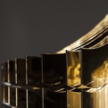 Aria gold Lampada a sospensione Slamp - Agof Store