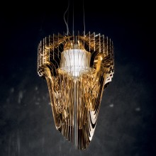Aria gold Lampada a sospensione Slamp - Agof Store